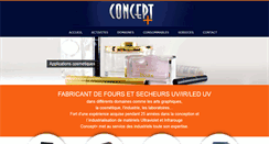 Desktop Screenshot of concept-plus.fr